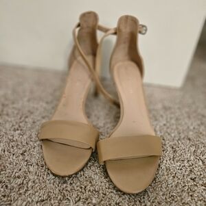 Nine West Tan Heeled Sandals